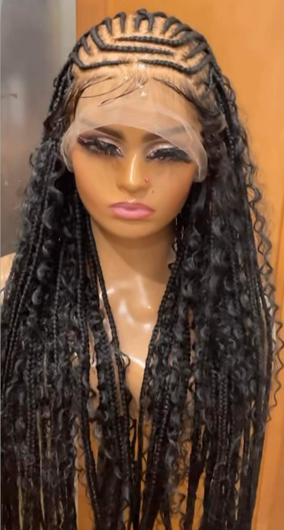 Medium Fulani Wig